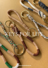 Indlæs billede til gallerivisning NYHED - CONFETTI VERDE KEYRING