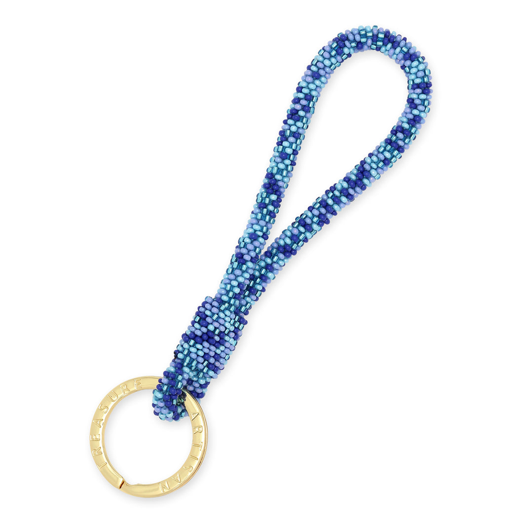 NYHED - BLUE MAR CONFETTI KEYRING