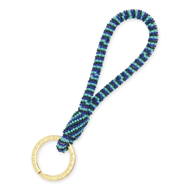 OCEAN STRIPE KEYRING