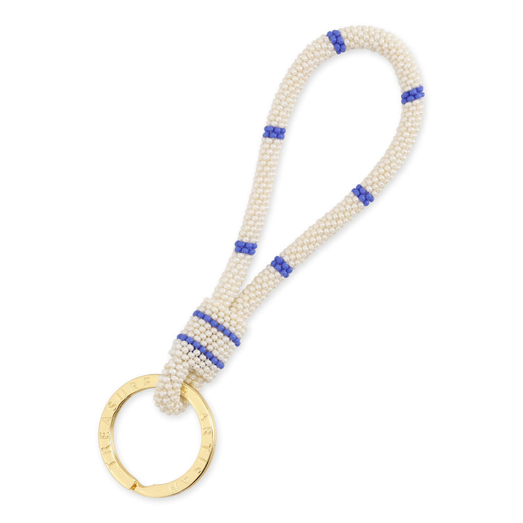 BLUE STRIPE KEYRING