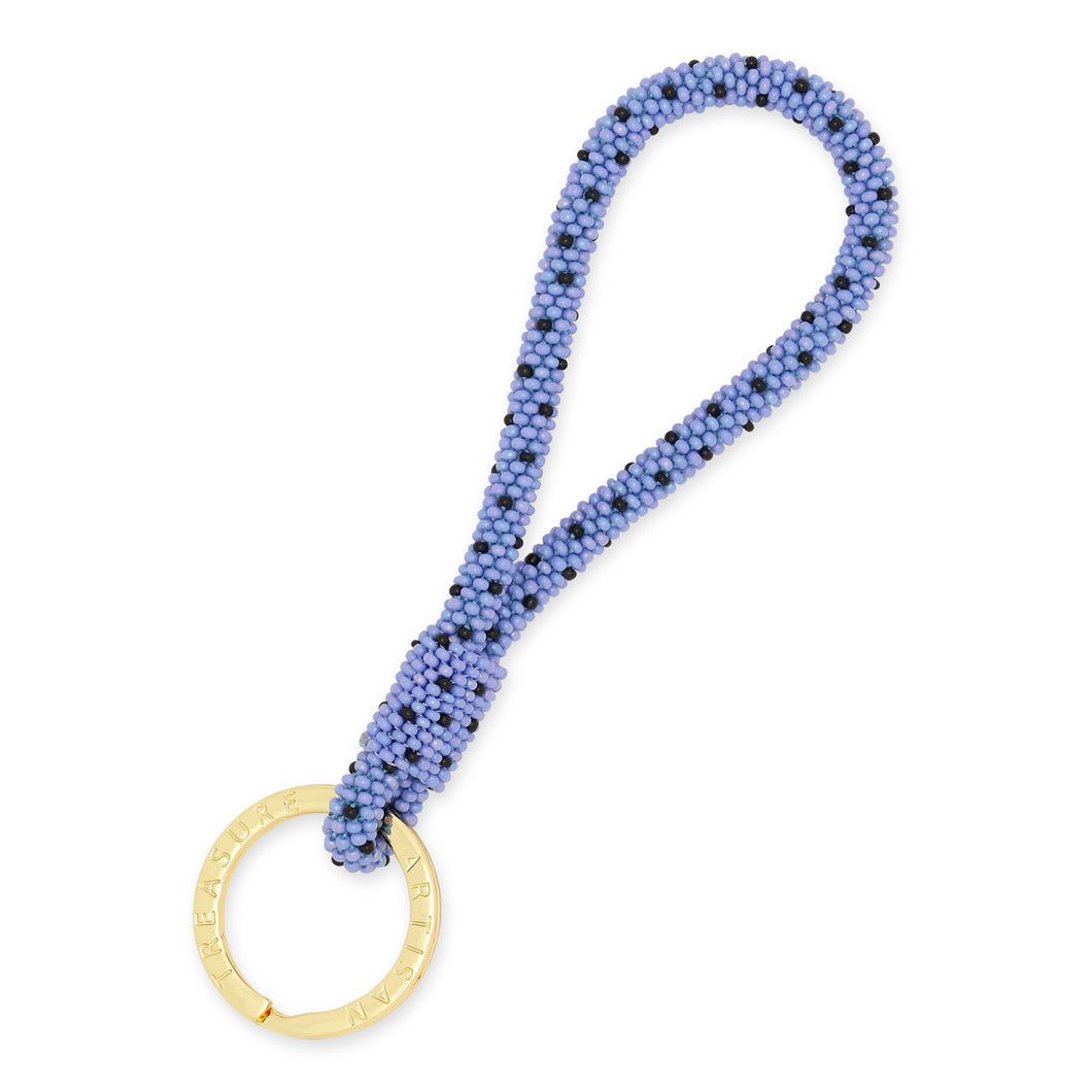 NYHED - BLUE CONFETTI KEYRING
